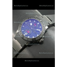 Ulysse Nardin No189 Swiss Watch in Black Dial