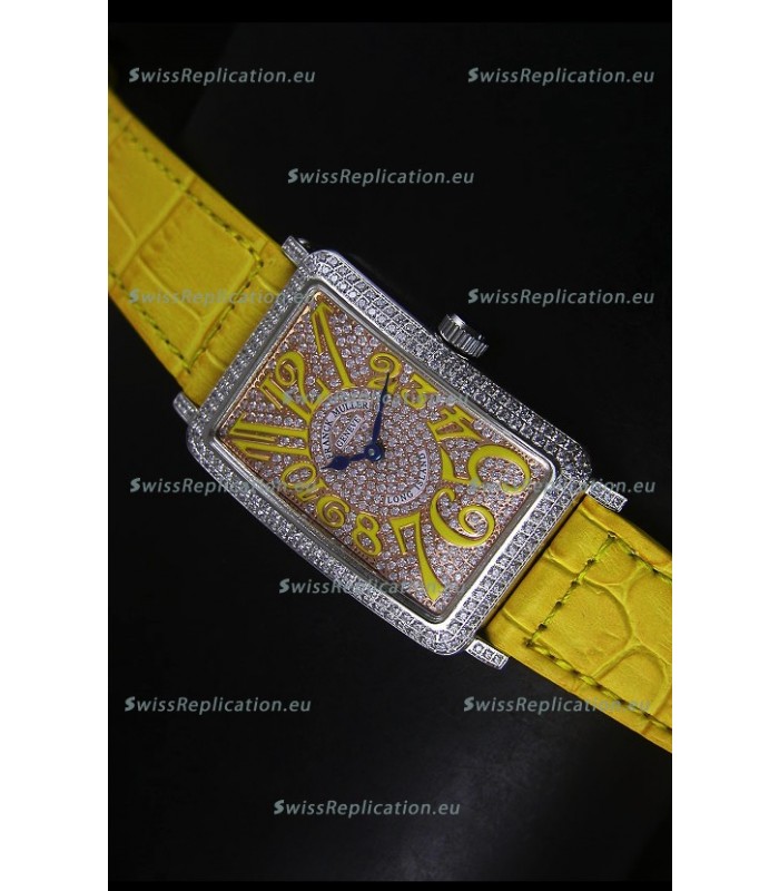 Franck Muller Master of Complications Long Island Ladies Watch in Stainless Steel 