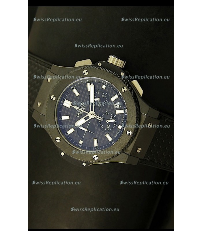 Hublot Big Bang Black Ceramic Case Watch in Quartz Movement
