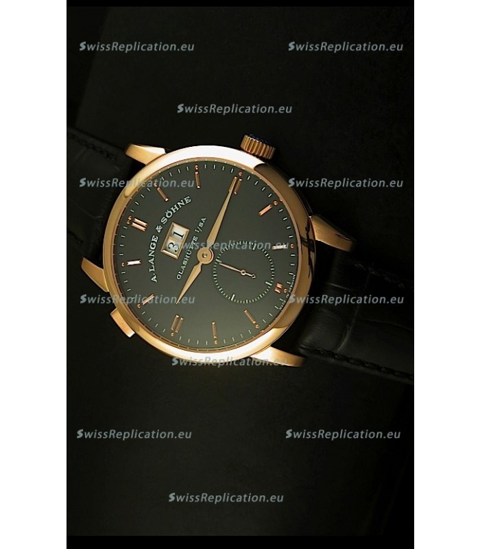 A.Lange & Sohne Reguliert Manual Handwind Watch in Pink Gold Case