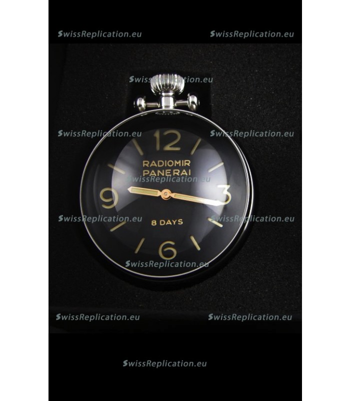 Panerai Radiomir 8 Days PAM581 Table Clock Swiss Watch with Box and Watch Stand From Panerai