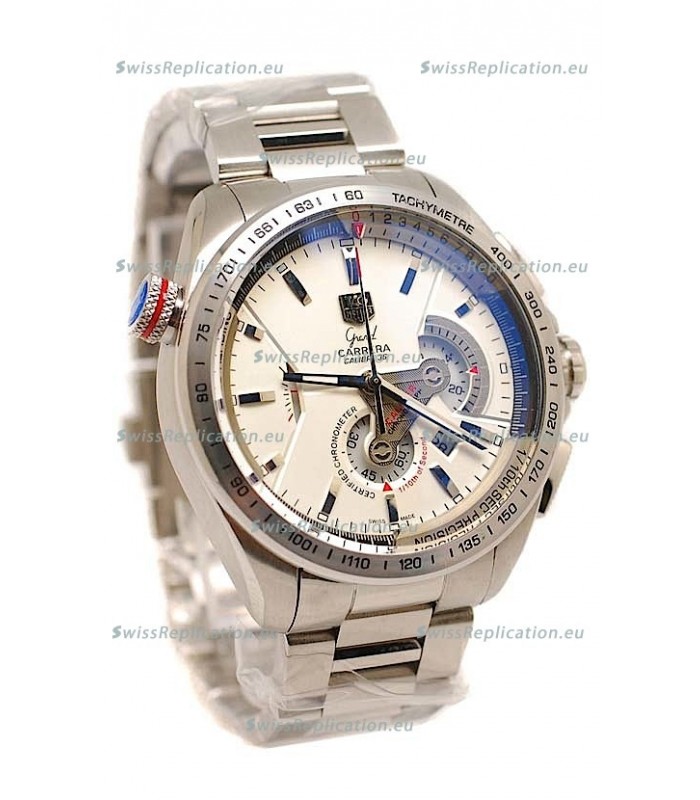 Tag Heuer Grand Carrera Calibre 36 Japanese Replica Steel WatchPRODUCT SKU SWISSREP905859
