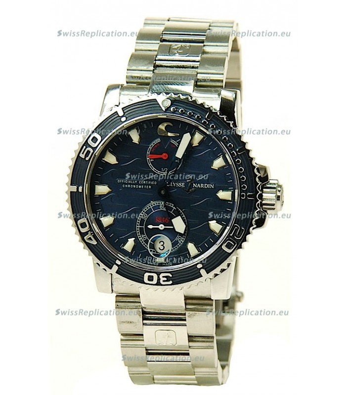Ulysse Nardin Maxi Marine Chronometer Swiss Replica Watch