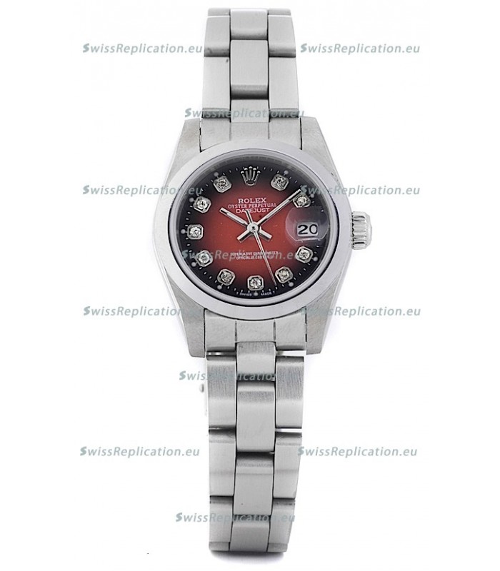 Rolex DateJust - Silver Lady's Swiss Replica Watch