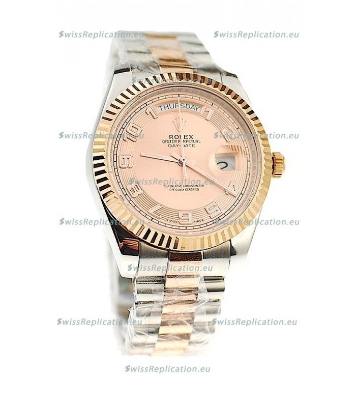 Rolex Day Date Two Tone Japanese Replica Watch