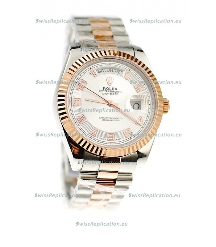 Rolex Day Date Two Tone Japanese Replica Watch