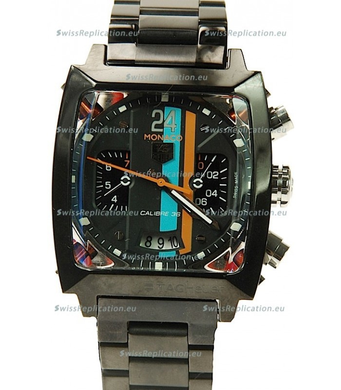 Tag Heuer Monaco Concept 24 Japanese PVD Watch