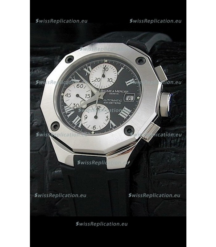 Baume & Mercier Riveria Swiss Watch in Black Dial
