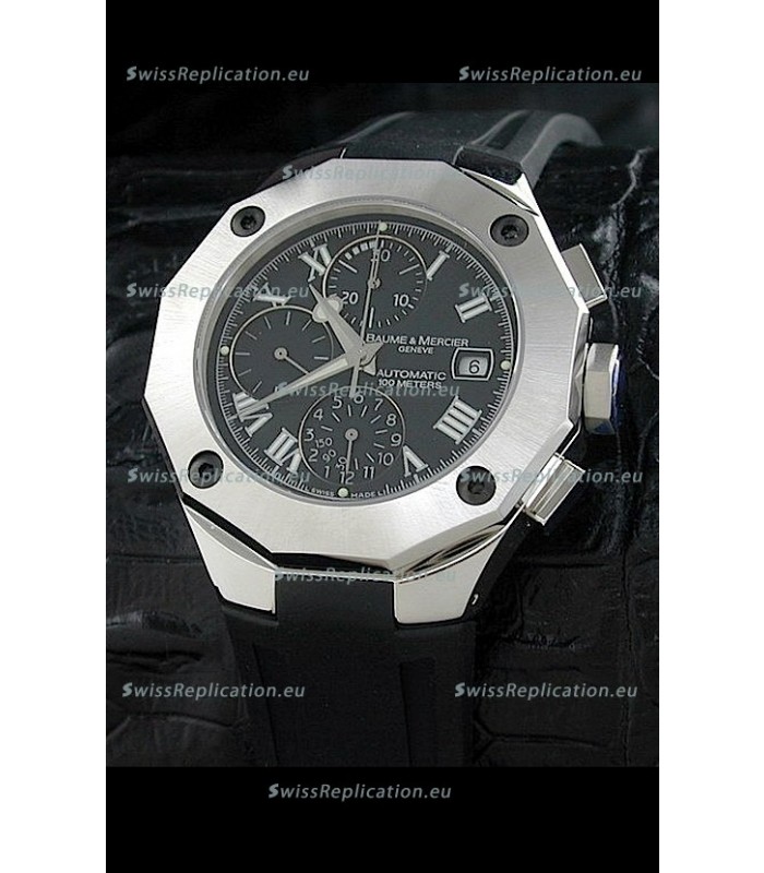 Baume & Mercier Riveria Swiss Watch in Black Dial