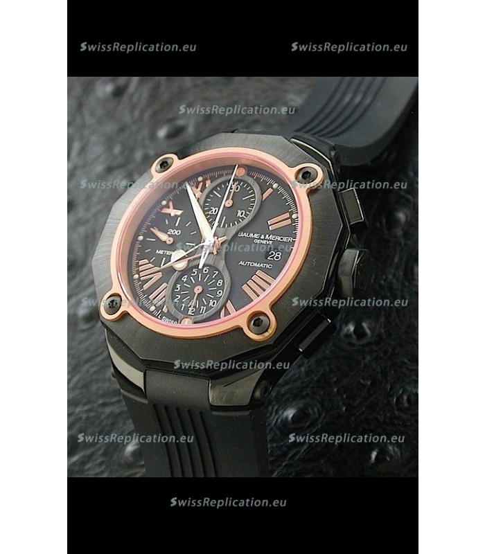 Baume & Mercier Riveria Swiss Watch in Black Dial