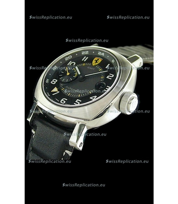 Ferrari Granturismo Swiss Replica Watch in Black Dial