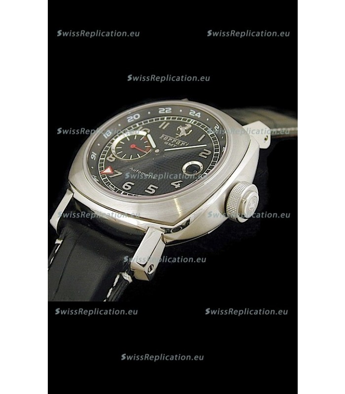 Ferrari Granturismo Swiss Replica Watch in Black Dial