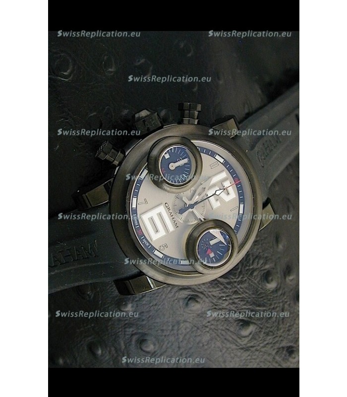 Graham Chronograph Swordfish Swiss Replica Watch in Light Grey Dial