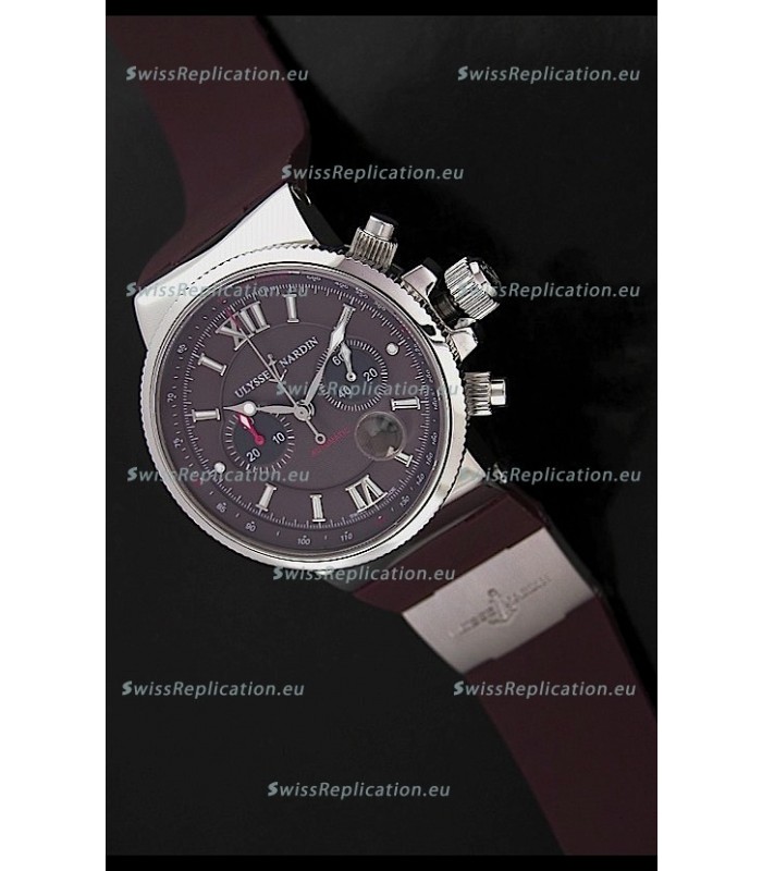 Ulysse Nardin UN No.250 Swiss Automatic Watch in Chocolate Dial