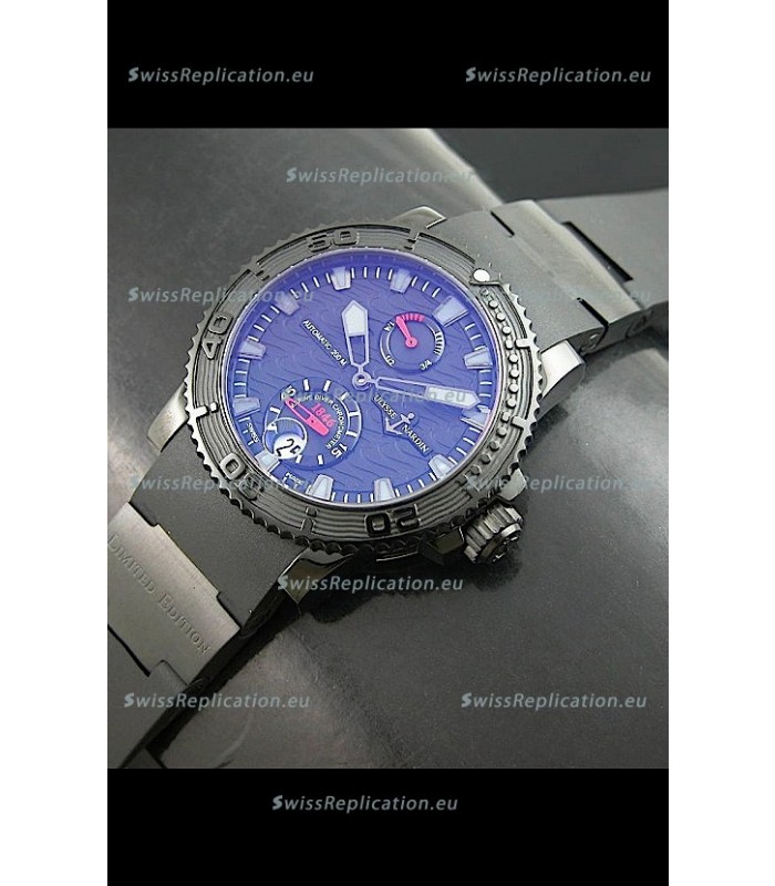 Ulysse Nardin No189 Swiss Watch in Black Dial