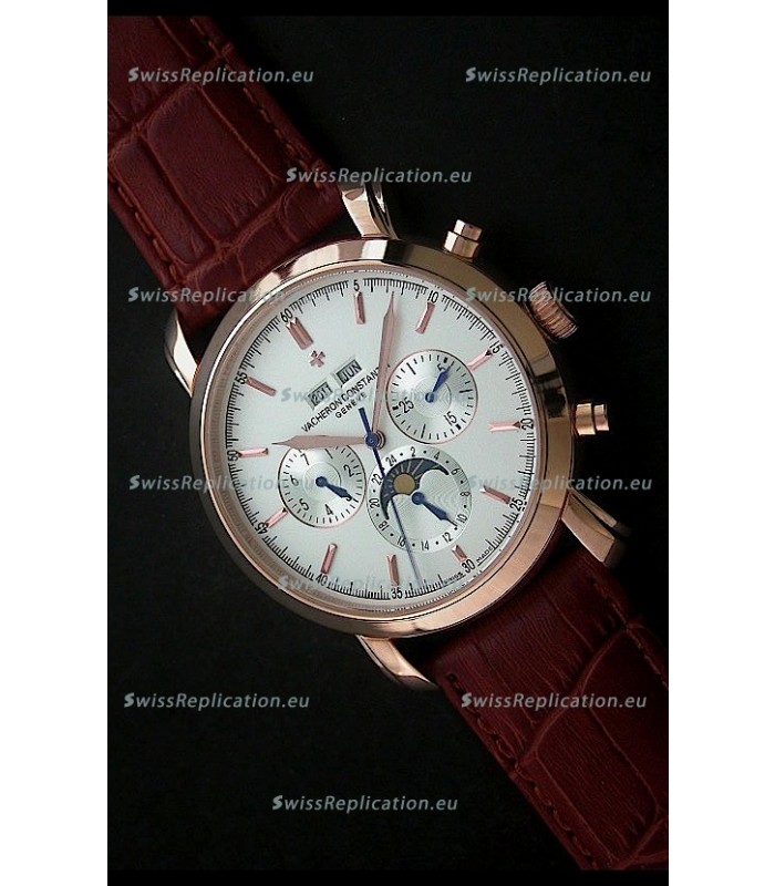Vacheron Constantin Perpetual Calendar Japanese Watch in Rose Gold