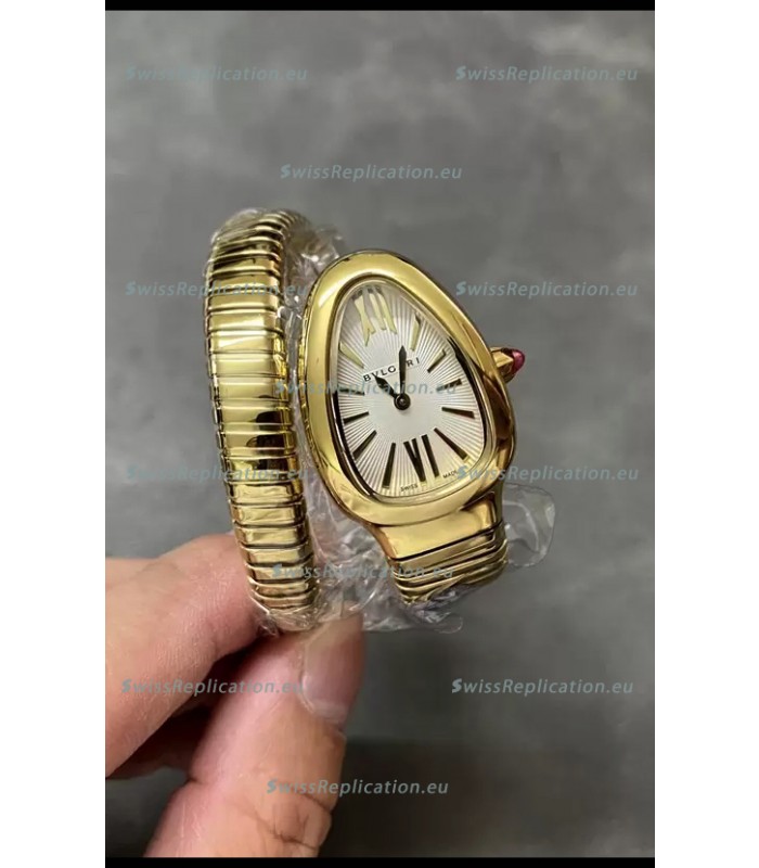 Bvlgari Serpenti Edition Yellow Gold Casing Watch in 1:1 Mirror Quality