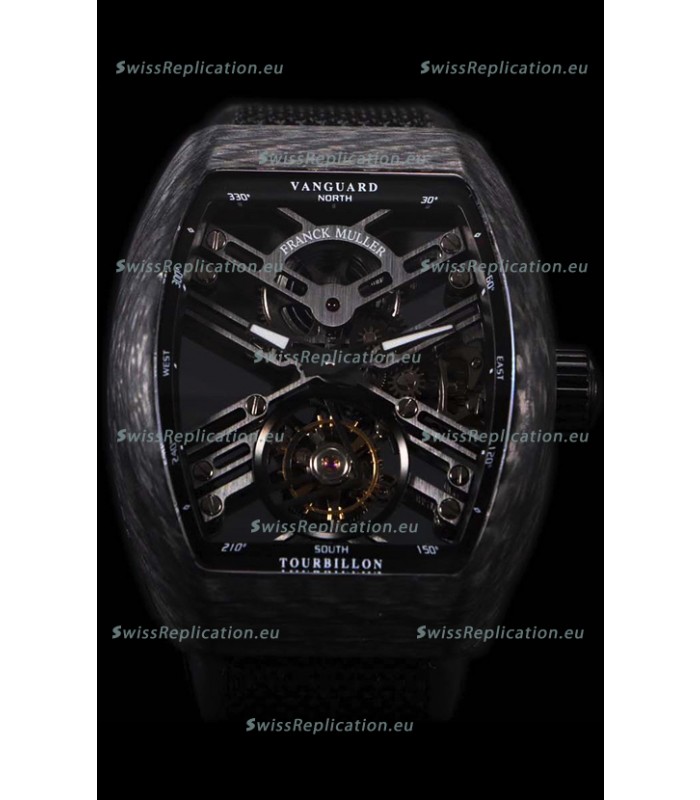 Franck Muller Vanguard Skeleton Tourbillon Swiss Replica Watch