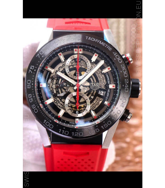 Tag heuer carrera calibre heuer 01 strap best sale