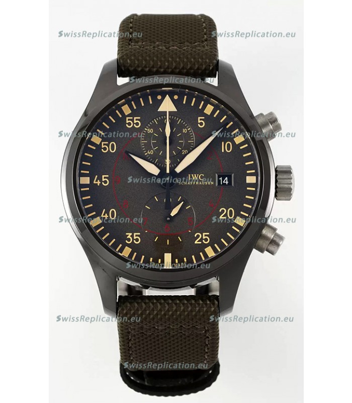 SREPSI202305 980202 IWC IW389002 Pilot s Chronograph Top Gun Miramar 1 1 Mirror Replica Watch