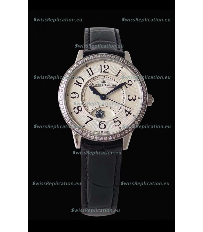 Jaeger-LeCoultre Rendez-Vous Steel Night & Day Medium 1:1 Mirror Swiss Watch 