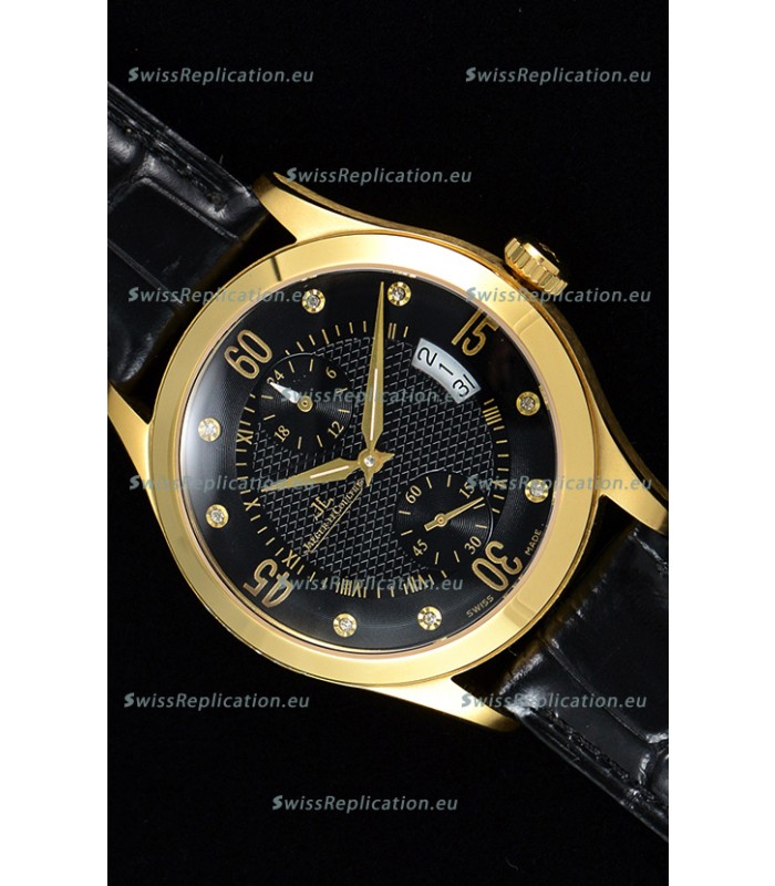 Jaeger LeCoultre Master Control Yellow Gold Swiss Replica Watch 