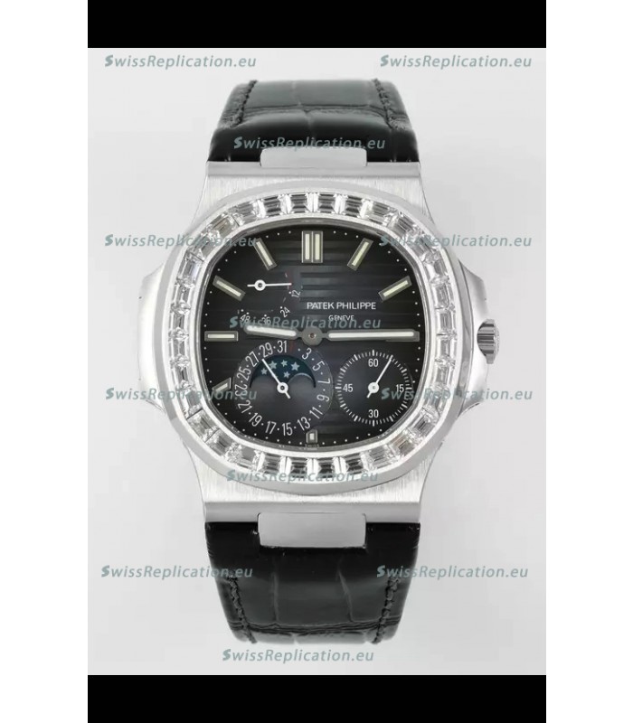 Patek Philippe Nautilus 5712/1A 1:1 Quality Swiss Replica Watch in Blue Dial