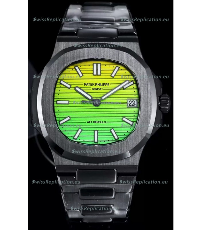 Patek Philippe Nautilus 5711 AET Remould Black Ceramic Edition Swiss Replica Watch