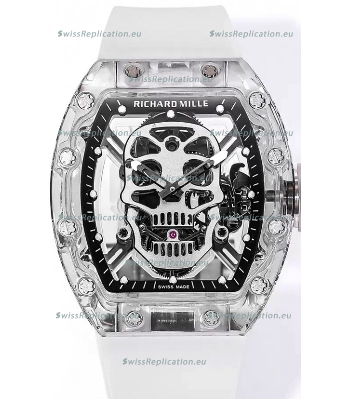 Richard Mille RM52-01 Sapphire Casing with Genuine Tourbillon Movement 1:1 Ultimate Replica