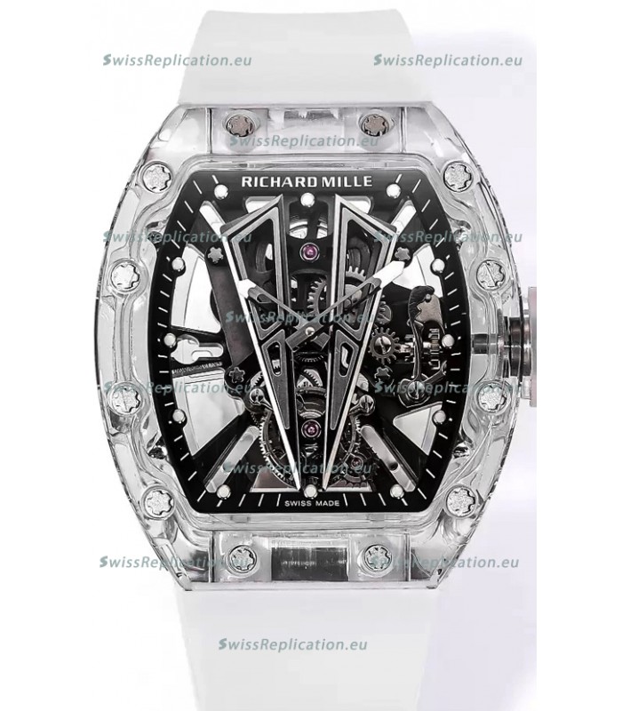 Richard Mille RM27-03 Sapphire Casing with Genuine Tourbillon Movement 1:1 Ultimate Replica