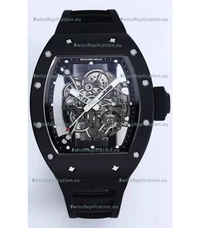 Richard Mille RM055 Ceramic Casing with Genuine Tourbillon Super Clone Watch