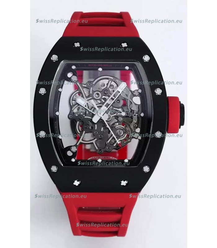 Richard Mille RM055 Ceramic Casing with Genuine Tourbillon Super Clone Watch