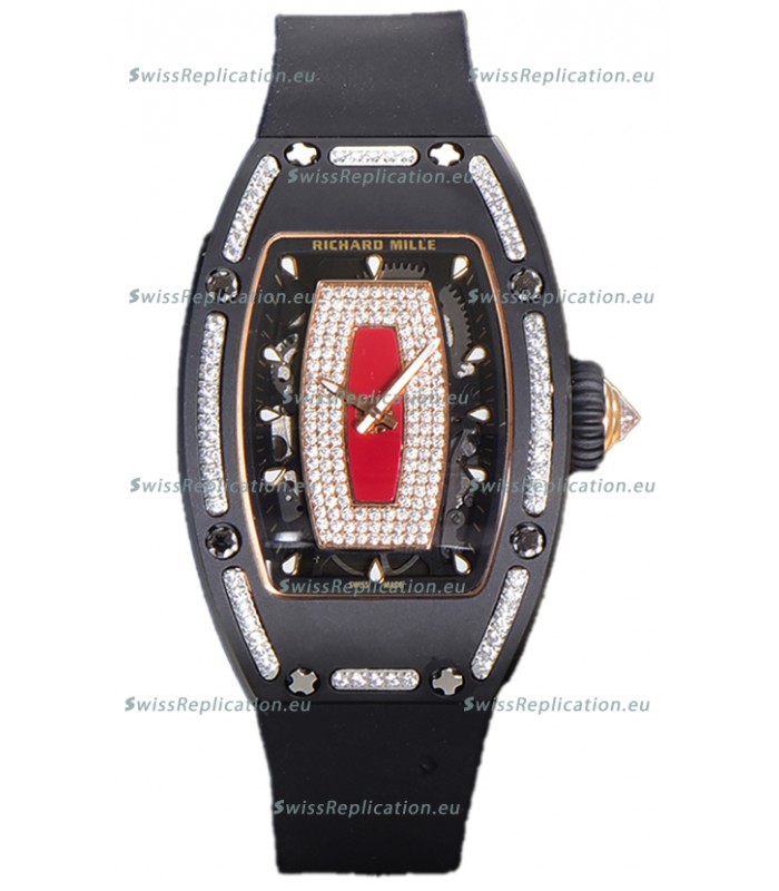 Richard Mille RM007 Black Ceramic Automatic Superclone Swiss Replica Watch