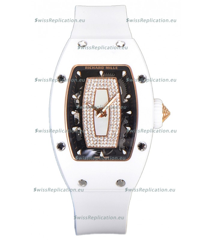Richard Mille RM007 White Ceramic Automatic Superclone Swiss Replica Watch
