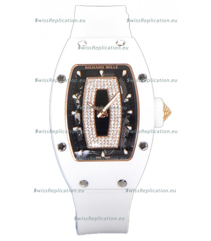 Richard Mille RM007 White Ceramic Automatic Superclone Swiss Replica Watch