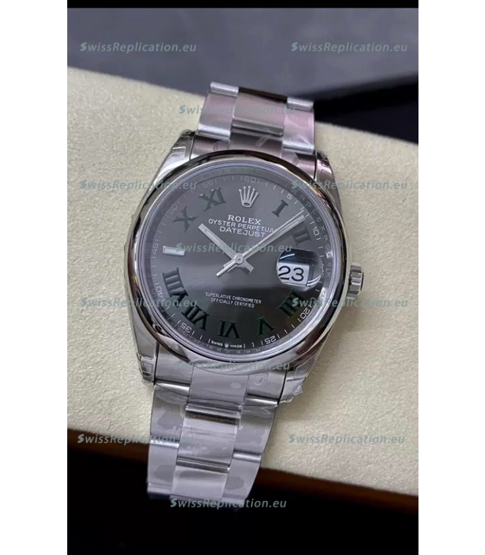 Rolex Datejust "Wimbledon" Cal.3235 Movement Swiss Watch - Ultimate 904L Steel 36MM