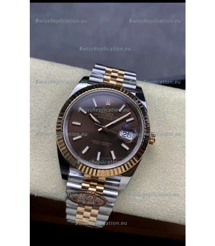 Rolex Datejust 126331 41MM ETA 3235 Swiss 1:1 Mirror Replica Watch in Rose Gold 904L Steel