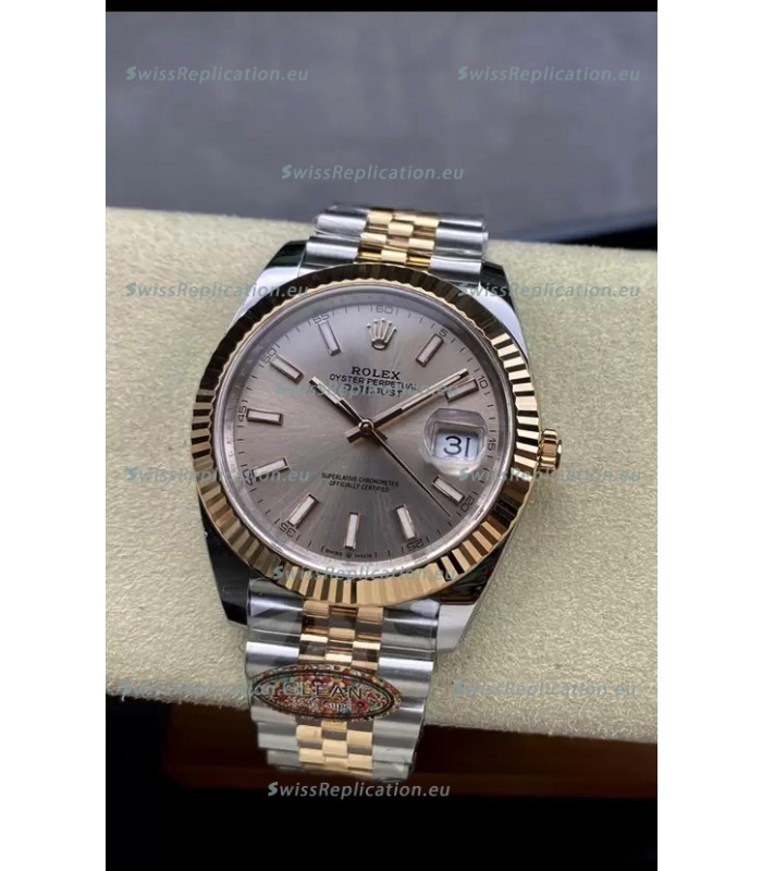 Rolex Datejust 126331 41MM ETA 3235 Swiss 1:1 Mirror Replica Watch in Rose Gold 904L Steel
