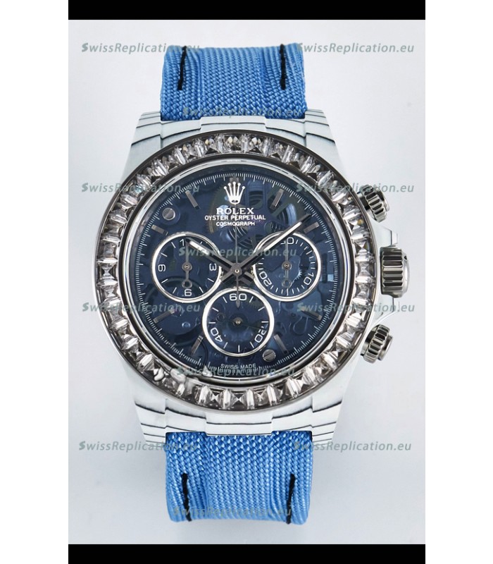 Rolex Daytona Super Clone "Artisans De Genève - Arolla Glacier" Edition Carbon Fiber Watch