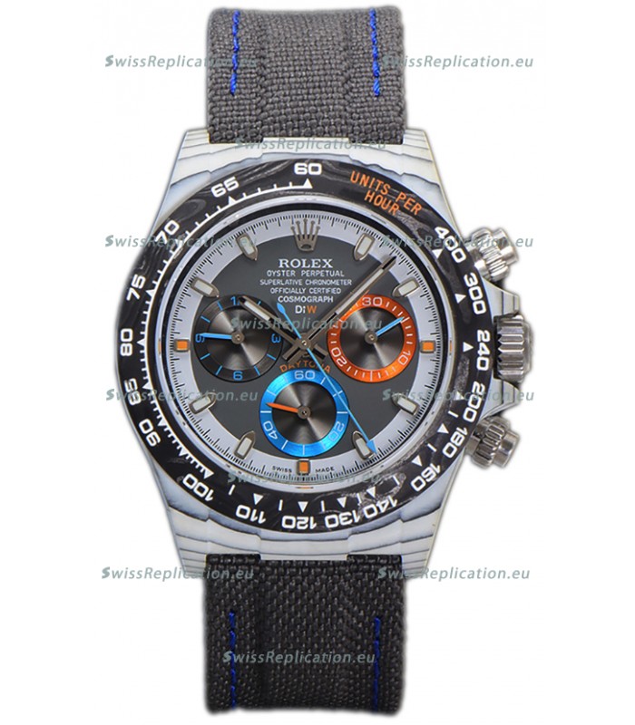 Rolex Cosmograph Daytona DiW Edition White Carbon Fiber Watch - Cal.4130 Movement