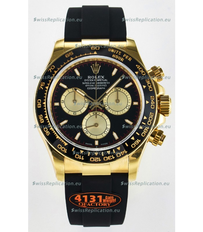 Rolex Cosmograph Daytona M126518 Yellow Gold Black Dial Original Cal.4131 Movement