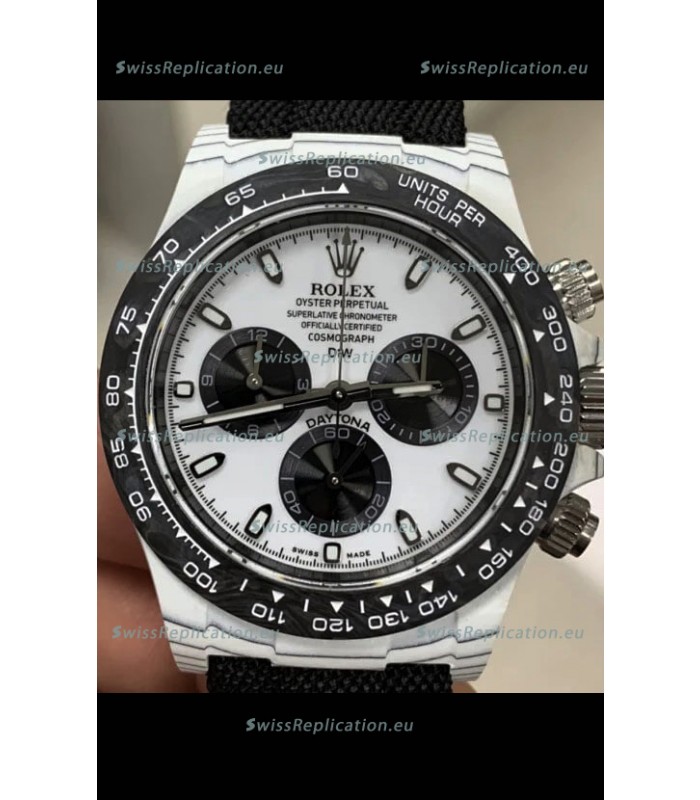 Rolex Cosmograph Daytona DiW Edition Carbon Fiber Watch - Cal.4130 Movement 
