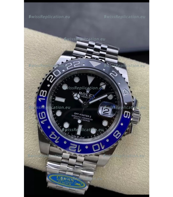 Rolex GMT Masters II 126710BLNR Batman Cal.3285 Movement Swiss Replica - Ultimate 904L Steel Watch