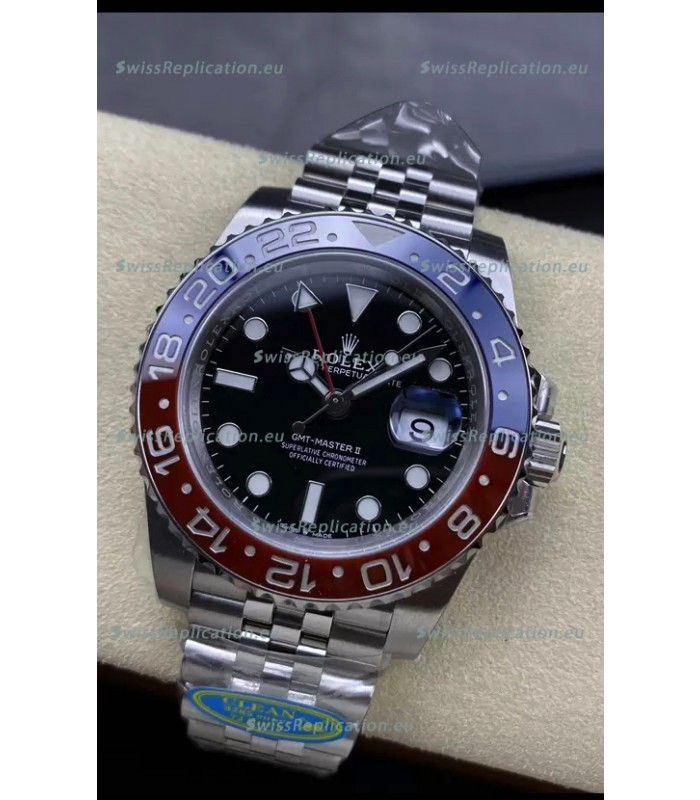 Rolex GMT Masters II m126710BLRO PEPSI Cal.3285 Movement Swiss Replica - Ultimate 904L Steel Watch