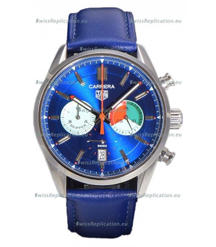 Tag Heuer Carrera Carrera Skipper 39 Chronograph Swiss Quartz Replica Watch 
