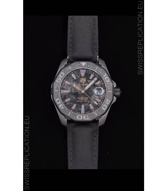 Tag Heuer Aquaracer Calibre 5 Titanium Carbon 41MM 1:1 Mirror Replica Watch 