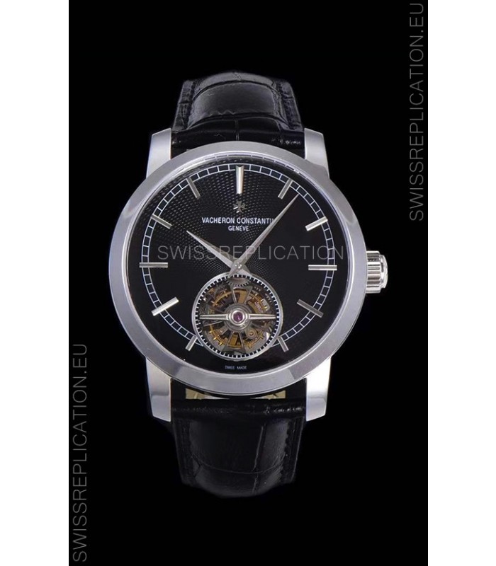 Vacheron Constantin Minute Repeater Tourbillon Swiss Replica Watch in Steel Casing 44MM Steel Casing