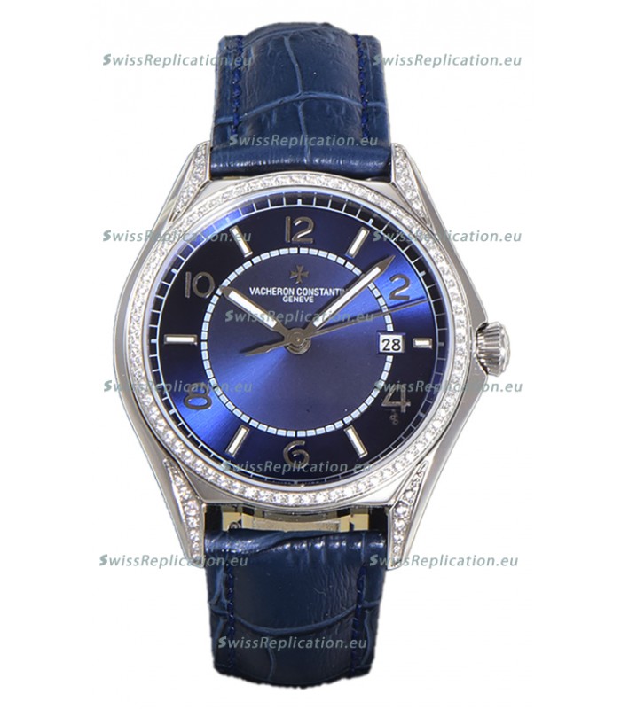 Vacheron Constantin Fiftysix Edition 904L Steel 1:1 Mriror Replica Blue Dial 