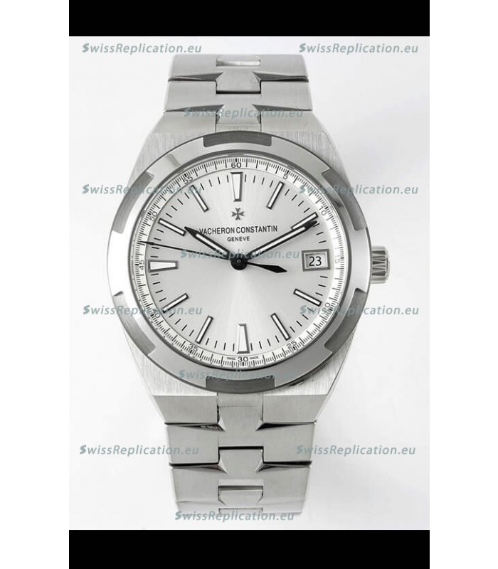 Vacheron Constantin Overseas 1:1 Mirror Swiss Replica Watch in Steel Dial 