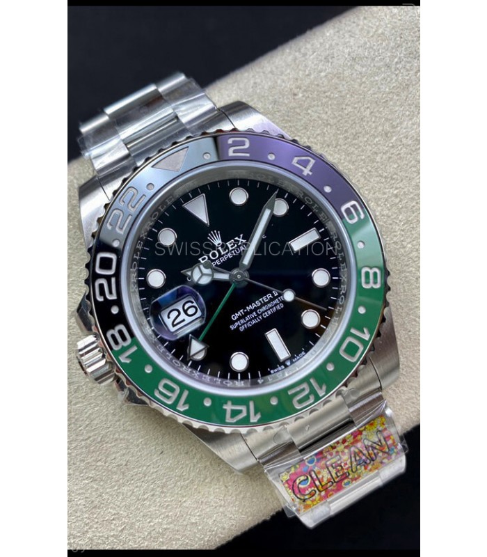 Rolex GMT Masters II 126720VTNR SPRITE Cal.3285 Movement Swiss Replica - Ultimate 904L Steel Watch